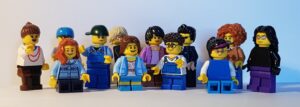 Lego people - different types of people in a group